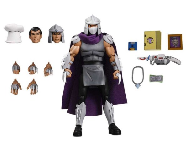 TARTARUGHE NINJA (CARTONI ANIMATI) - ACTION FIGURE DA 7 POLLICI - ULTIMATE SHREDDER (COLORI CLASSICI)