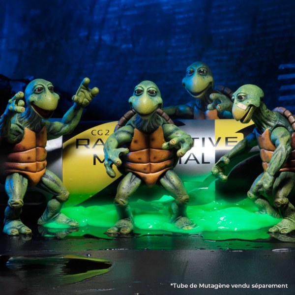 TARTARUGHE NINJA ADOLESCENTI MUTANTI (FILM DEL 1990) – ACTION FIGURE IN SCALA 1/4 – SET BABY TURTLES