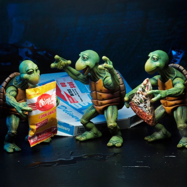 TARTARUGHE NINJA ADOLESCENTI MUTANTI (FILM DEL 1990) – ACTION FIGURE IN SCALA 1/4 – SET BABY TURTLES