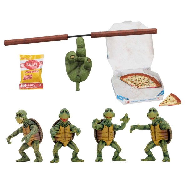 TARTARUGHE NINJA ADOLESCENTI MUTANTI (FILM DEL 1990) – ACTION FIGURE IN SCALA 1/4 – SET BABY TURTLES