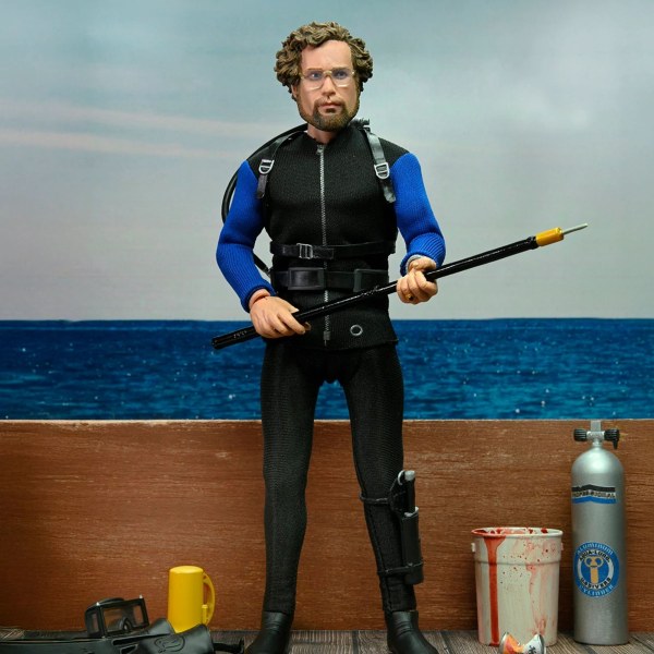 LO SQUALO - ACTION FIGURE VESTITA DA 8" - HOOPER (GABBIA SQUALO)