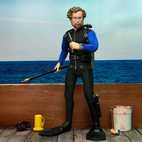 LO SQUALO - ACTION FIGURE VESTITA DA 8" - HOOPER (GABBIA SQUALO)
