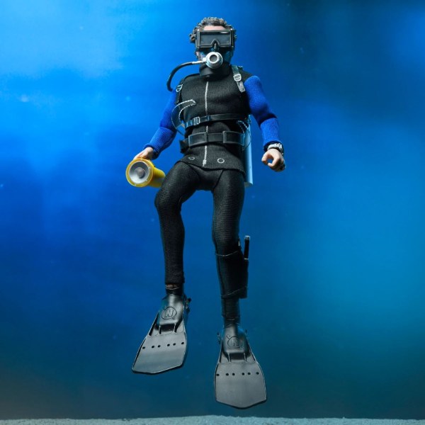 LO SQUALO - ACTION FIGURE VESTITA DA 8" - HOOPER (GABBIA SQUALO)