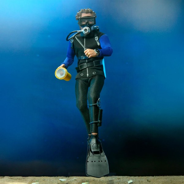 LO SQUALO - ACTION FIGURE VESTITA DA 8" - HOOPER (GABBIA SQUALO)