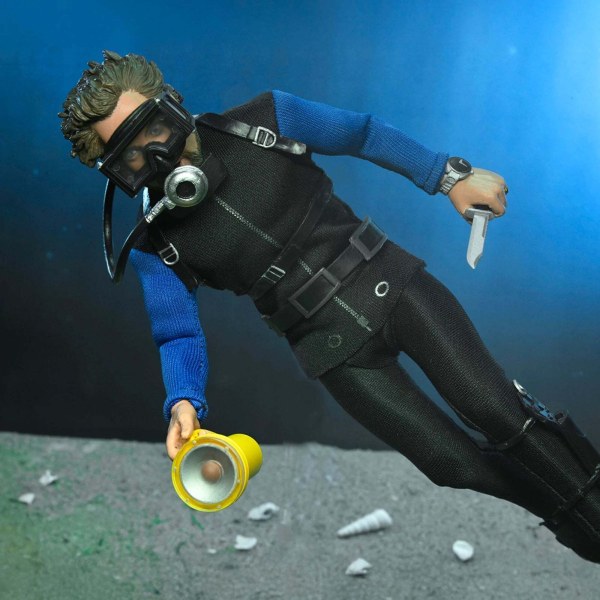 LO SQUALO - ACTION FIGURE VESTITA DA 8" - HOOPER (GABBIA SQUALO)