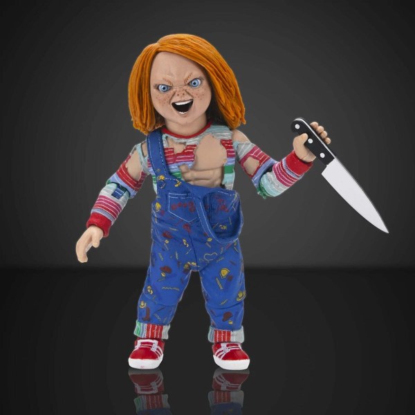 CHUCKY (SERIE TV) - ACTION FIGURE IN SCALA 7" - SCATOLA SENZA OCCHI "GOOD GUY"