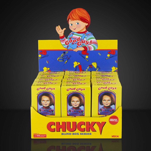CHUCKY (SERIE TV) - ACTION FIGURE IN SCALA 7" - SCATOLA SENZA OCCHI "GOOD GUY"