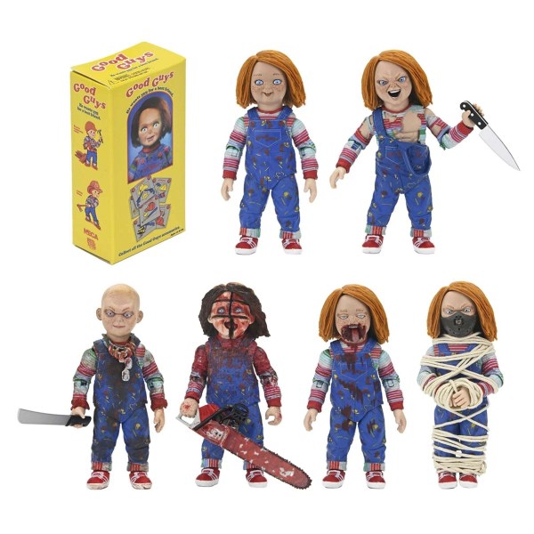 CHUCKY (SERIE TV) - ACTION FIGURE IN SCALA 7" - SCATOLA SENZA OCCHI "GOOD GUY"