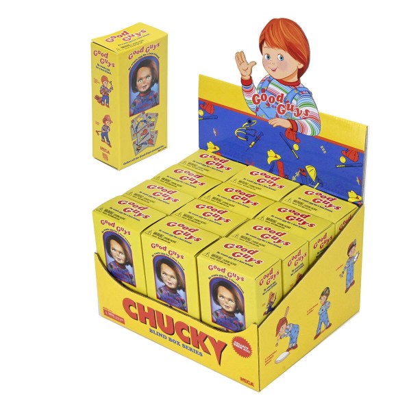 CHUCKY (SERIE TV) - ACTION FIGURE IN SCALA 7" - SCATOLA SENZA OCCHI "GOOD GUY"