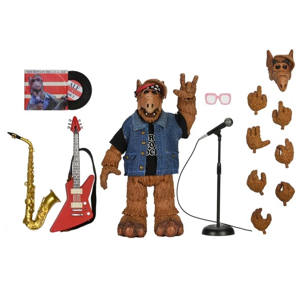 ALF – ACTION FIGURE IN SCALA 7” – IL MIGLIORE NATO PER ROCK ALF