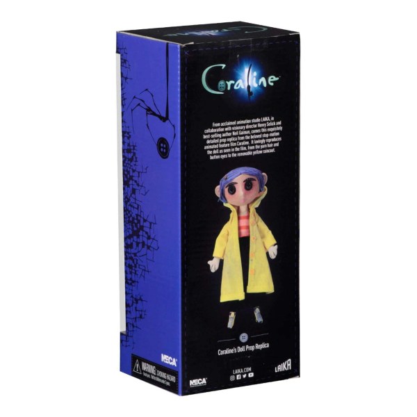 CORALINE - REPLICA DI OGGETTI DI SCENA - REPLICA DI BAMBOLA DA 10"