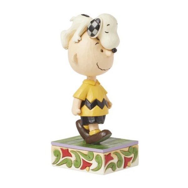 Snoopy sulla testa di Charlie Brown - Peanuts