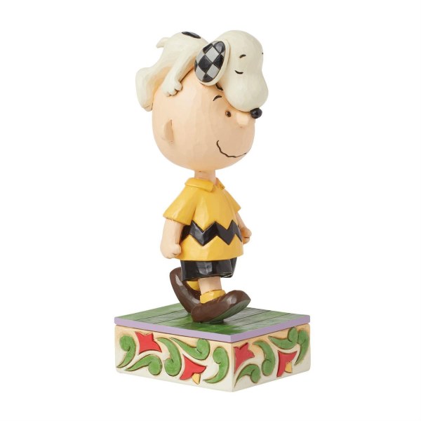 Snoopy sulla testa di Charlie Brown - Peanuts
