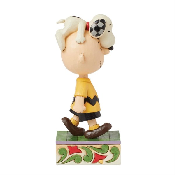 Snoopy sulla testa di Charlie Brown - Peanuts
