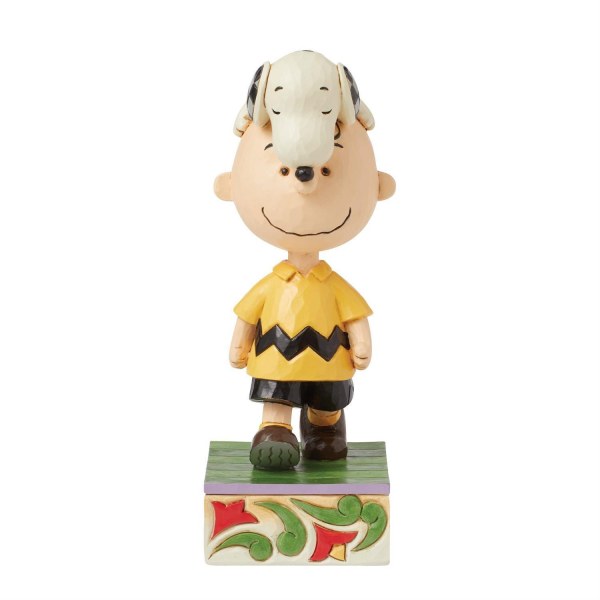 Snoopy sulla testa di Charlie Brown - Peanuts