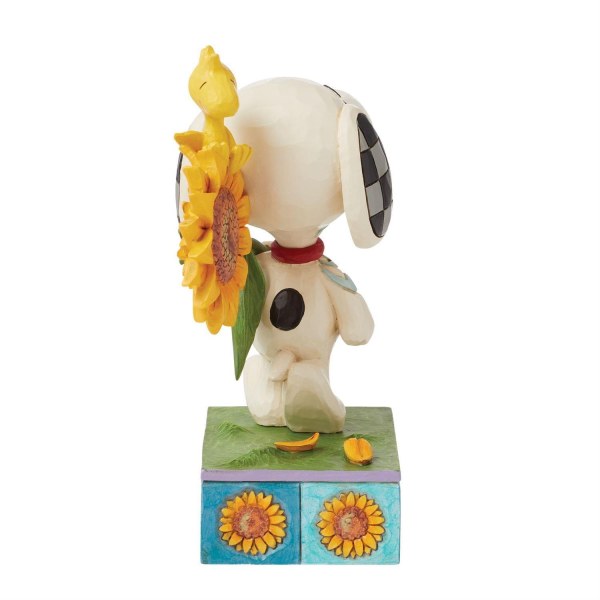Snoopy e Woodstock con i girasoli - Peanuts