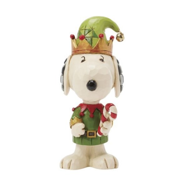 Mini Snoopy elfo Natale - Peanuts