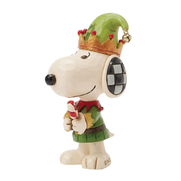 Mini Snoopy elfo Natale - Peanuts