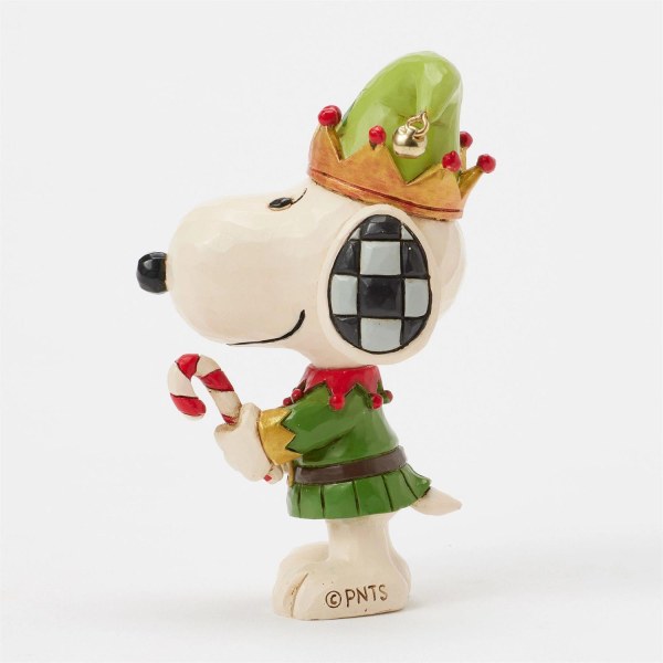 Mini Snoopy elfo Natale - Peanuts