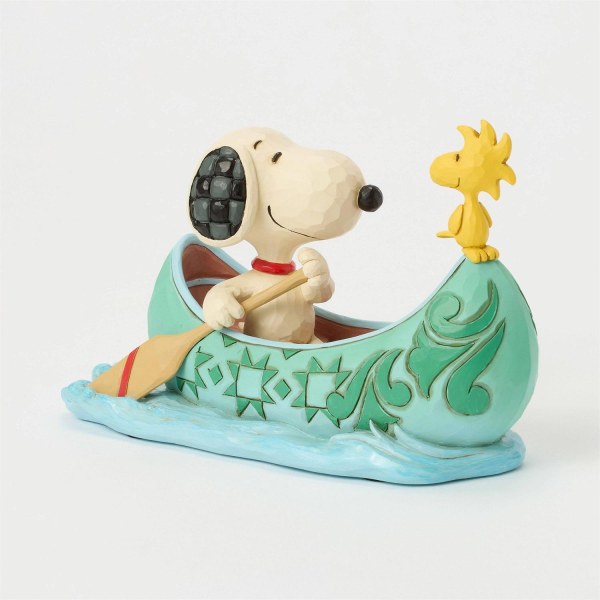 Snoopy e Woodstock in canoa - Peanuts