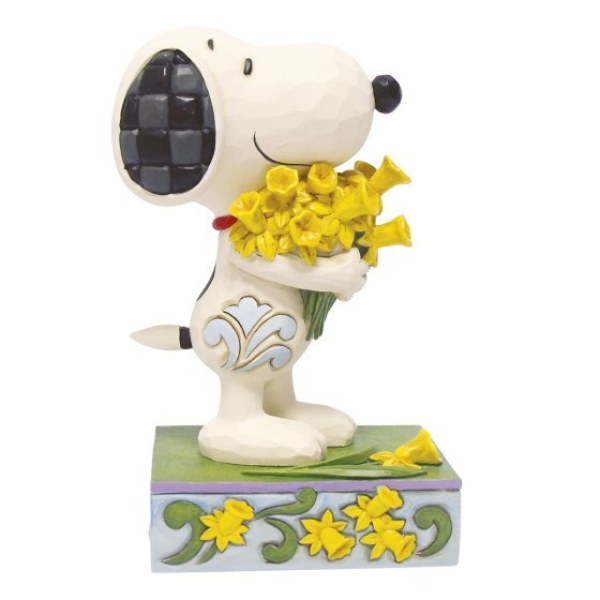 Snoopy con i narcisi - Peanuts