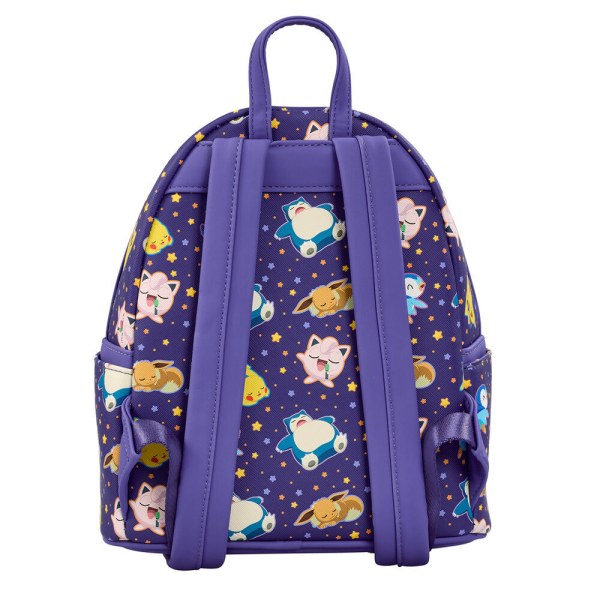 Zaino Loungefly Pokemon Pikachu e amici con stampa 26 cm