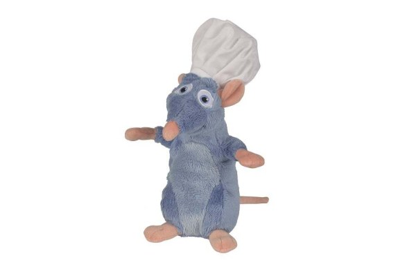 DISNEY - Peluche Ratatouille - Remy con cappello da cuoco - 20 cm