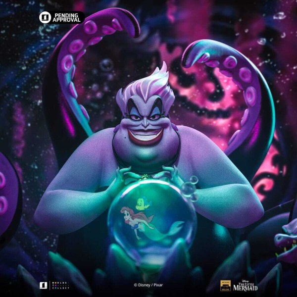 Statuetta dei cattivi Disney 1/10 Deluxe Art Scale Ursula 23 cm
