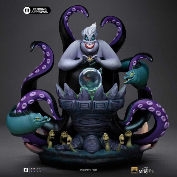 Statuetta dei cattivi Disney 1/10 Deluxe Art Scale Ursula 23 cm