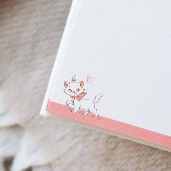 QUADERNO PREMIUM A5 CON COPERTINA IN PELUCHE MARIE - DISNEY GLI ARISTOGATTI