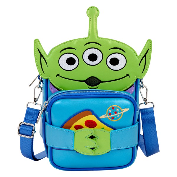 BORSA A TRACOLLA CROSSBUDDIES ALIENS 30° ANNIVERSARIO DI TOY STORY - DISNEY PIXAR LOUNGEFLY