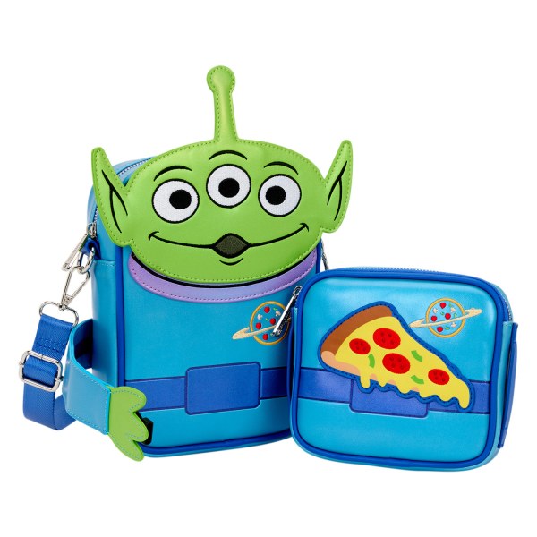 BORSA A TRACOLLA CROSSBUDDIES ALIENS 30° ANNIVERSARIO DI TOY STORY - DISNEY PIXAR LOUNGEFLY