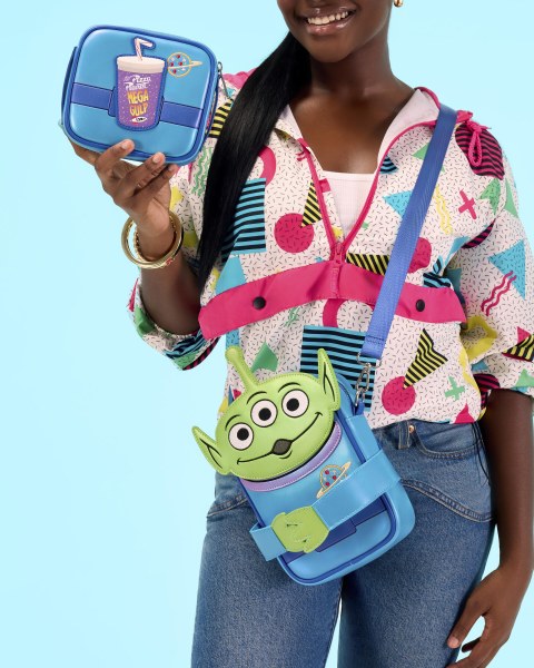 BORSA A TRACOLLA CROSSBUDDIES ALIENS 30° ANNIVERSARIO DI TOY STORY - DISNEY PIXAR LOUNGEFLY
