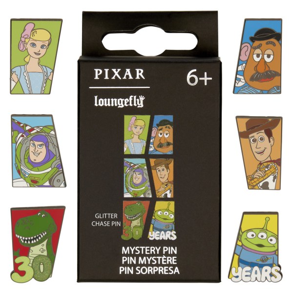 SPILLE 30 ° ANNIVERSARIO DI TOY STORY MYSTERY BOX - DISNEY LOUNGEFLY