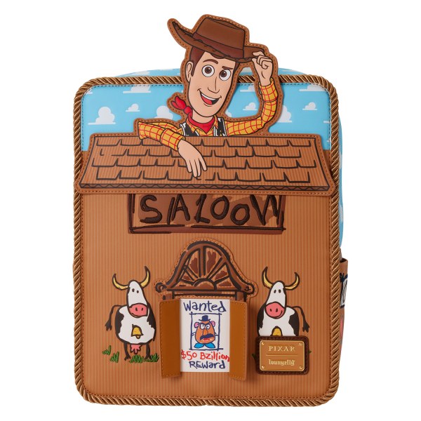 MINI ZAINO WOODY - LOUNGEFLY DISNEY PIXAR TOY STORY 30° ANNIVERSARIO