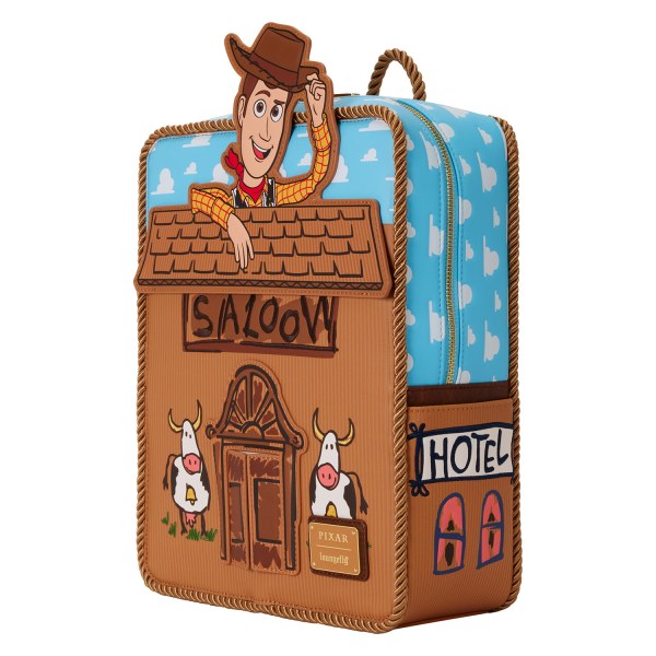 MINI ZAINO WOODY - LOUNGEFLY DISNEY PIXAR TOY STORY 30° ANNIVERSARIO