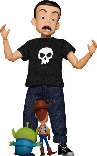 Toy Story personaggio Dynamic Action Heroes Sid Phillips Versione Deluxe 14 cm