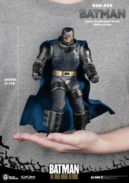 Batman The Dark Knight Returns figura Dynamic Action Heroes 1/9 Armored Batman 21 cm