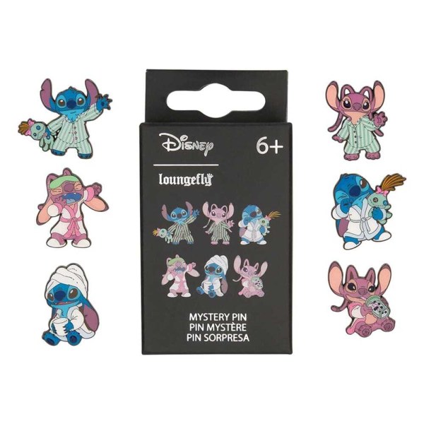 Spilla Stitch e Angelo pigiama - Disney Loungefly