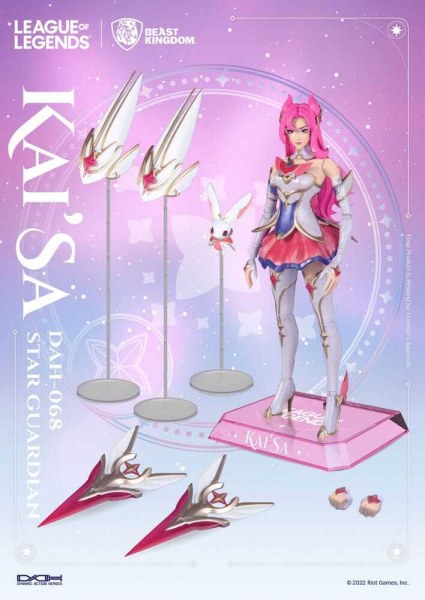 League of Legends figura Dynamic Action Heroes 1/9 Star Guardian Kai'Sa 19 cm