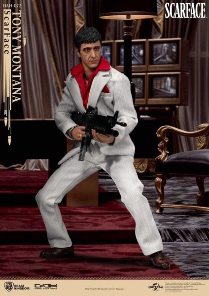 Scarface (1983) Figurina di Tony Montana 20 cm