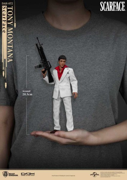 Scarface (1983) Figurina di Tony Montana 20 cm