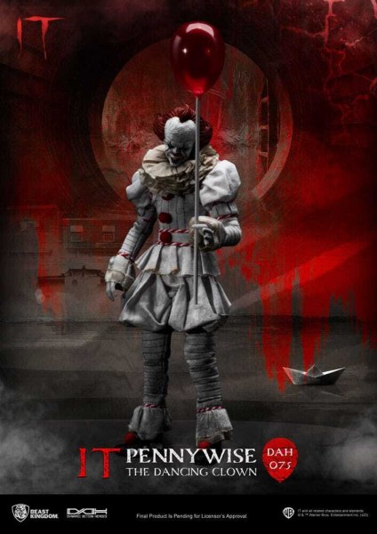 "Lui" Dynamic Action Heroes 1/9 Pennywise figura 21 cm