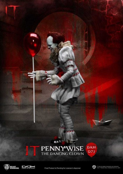 "Lui" Dynamic Action Heroes 1/9 Pennywise figura 21 cm