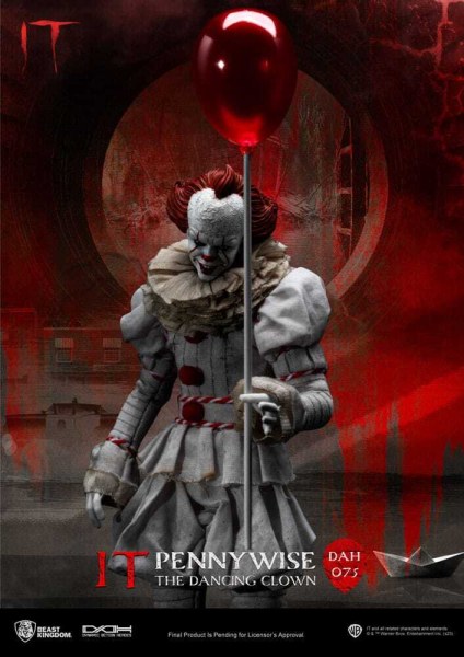 "Lui" Dynamic Action Heroes 1/9 Pennywise figura 21 cm