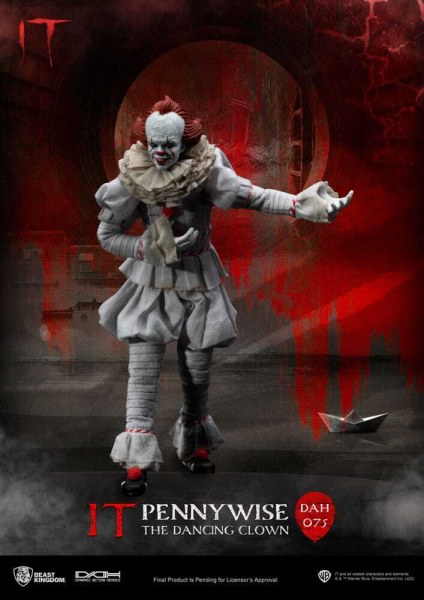 "Lui" Dynamic Action Heroes 1/9 Pennywise figura 21 cm