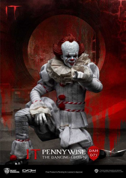 "Lui" Dynamic Action Heroes 1/9 Pennywise figura 21 cm