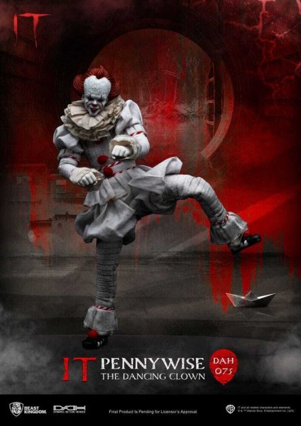 "Lui" Dynamic Action Heroes 1/9 Pennywise figura 21 cm