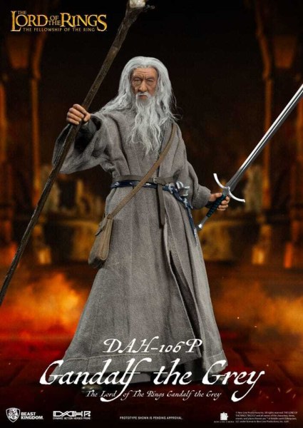 Il Signore degli Anelli Dynamic Action Heroes 1/9 Gandalf il Grigio figura da 21 cm