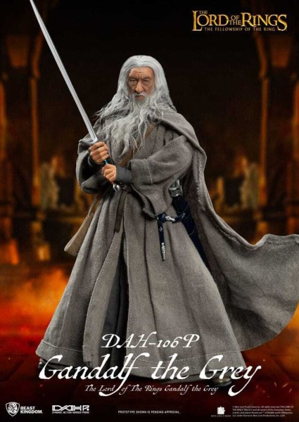 Il Signore degli Anelli Dynamic Action Heroes 1/9 Gandalf il Grigio figura da 21 cm